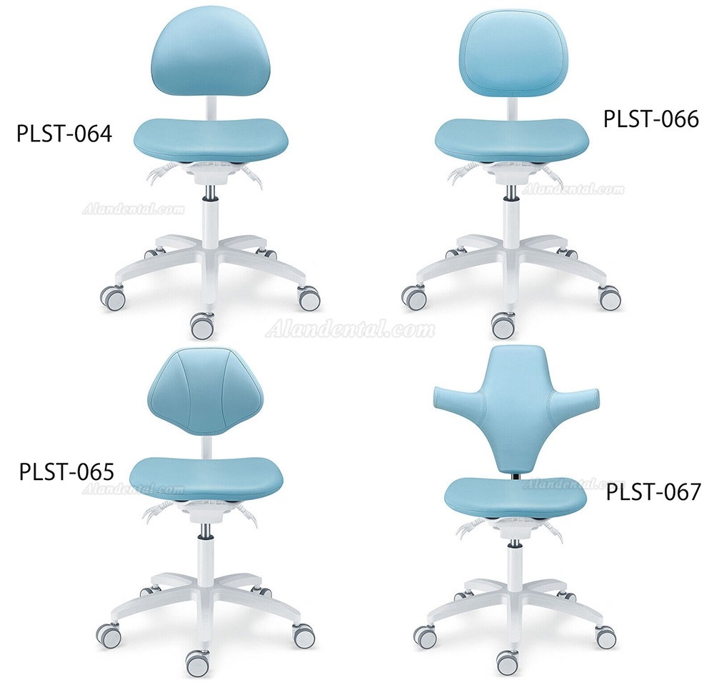 TYTC PLST-064-067 Dental Assisting Chairs Ergonomic Dentist Stool (Adjustable Seat and Backrest Angles)